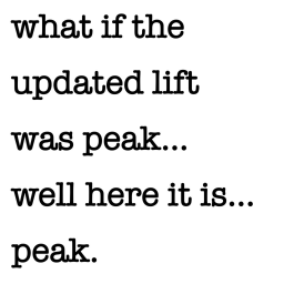 the updated lift testing