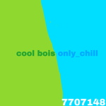 cool bois only_chill