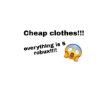 Cheap Clothing!?!?!