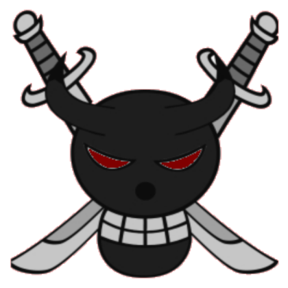 Dark Crew One Piece Flag Roblox decal