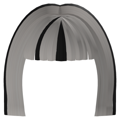 ♡ : jirai kei blonde/black y2k hime bangs  Roblox item
