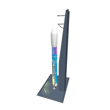Rocket on Launchpad