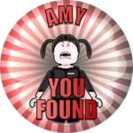 Found Amy! 🖤 Roblox badge thumbnail