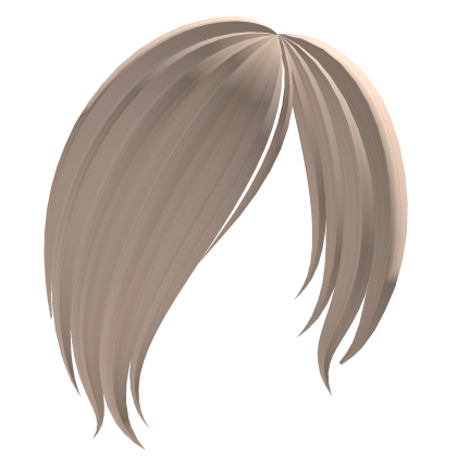  ♡ : ghoul blond emo anime side bangs Roblox item