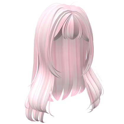 Cute Messy Pink Doll Hair Roblox item