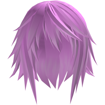short straight emo hair (crona pink)