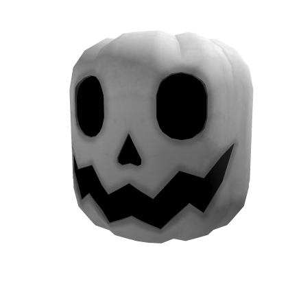 White Pumpkin Head Mask