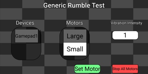 Generic Rumble Test