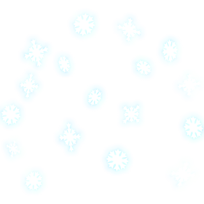 ❄️ [EMISSIVE] White Christmas Snowflake Aura