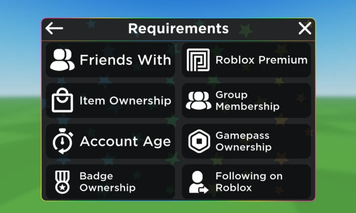 Codes UGC Limités - Roblox