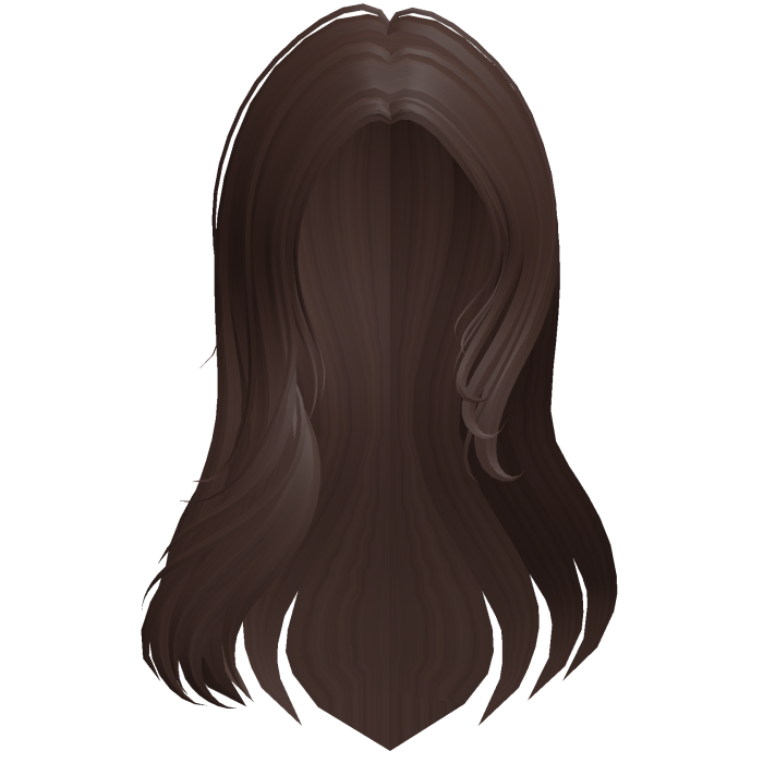 Long Soft Layered Hair (Brown)