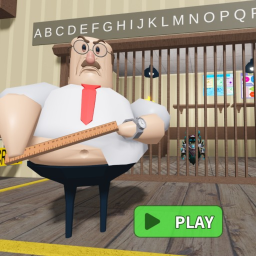EVIL TEACHER PRISON SCHOOL RUN! (OBBY!)