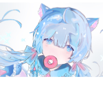Blue sky kitty