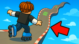 [W6] Obby, ale jesteś na rolkach