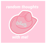 random thoughts with me