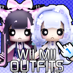 💿 [1000+] Low Poly Wii Mii Chibi Outfits