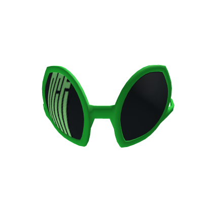 FAN CLUB Alien glasses green - NCT 127