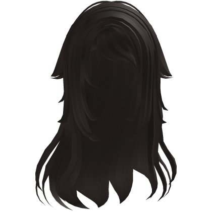 Brown Long Scene Emo Fluffy Layered Hair Roblox item
