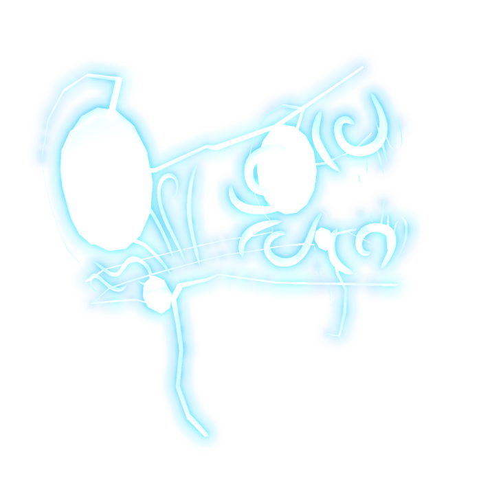 (EMISSIVE) Blue Valk Outline