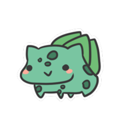 Cute Bulbasaur Roblox decal