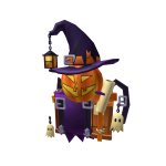 Pumpkin Witch Backpack