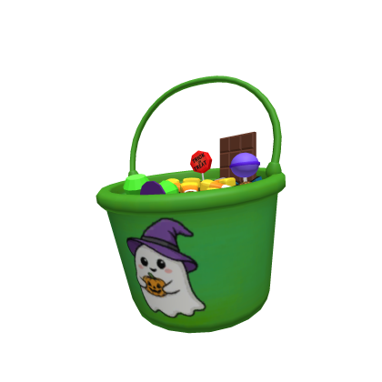Ghost Candy Bucket [ Left Hand ] Roblox item