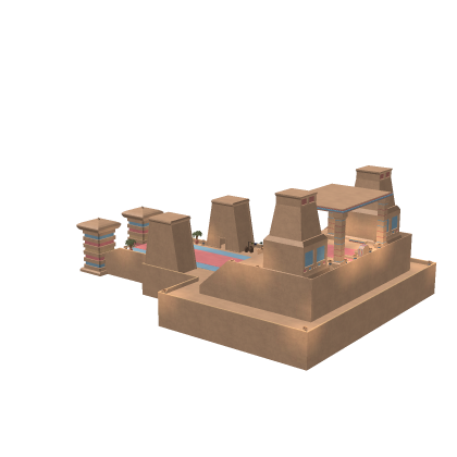 🌸 Egypt temple desert pyramid antique rp Dojo S