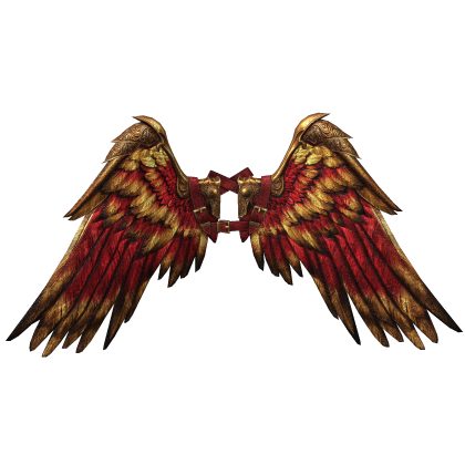 [PBR] Red & Gold Icarus Wings [Addon]