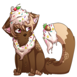 Chocolate wolfie