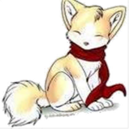 Adorable anime puppy Roblox decal