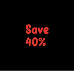 40%