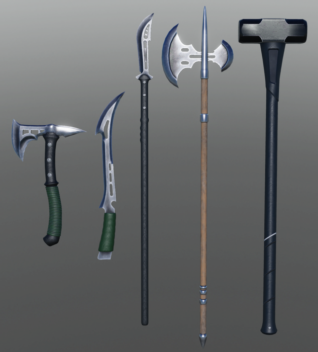 PBR Tactical Melee Weapon Pack (5-Pack) preview 3