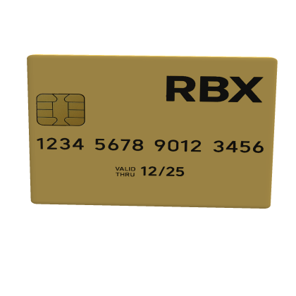 Golden Credit Card (BROKEN)