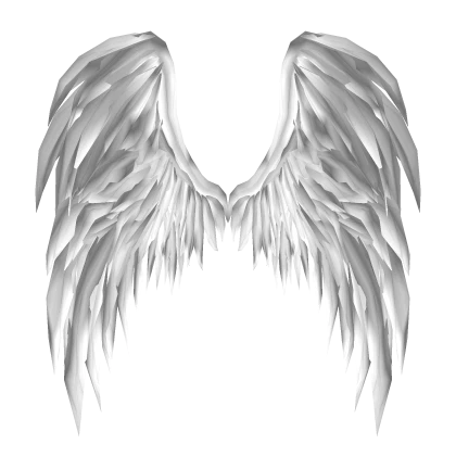 White Angel Wings [Half Open] | Roblox Item - Rolimon's