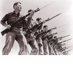 US military boot camp World War II
