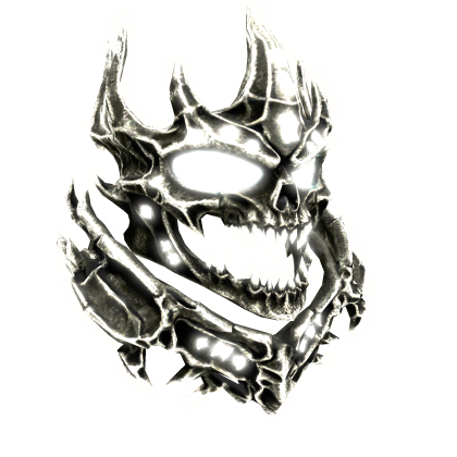 Demon Skull Face Armour (emissive) code > DSF67 Roblox item