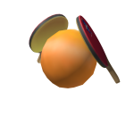 Table Tennis Head with Paddle Ears