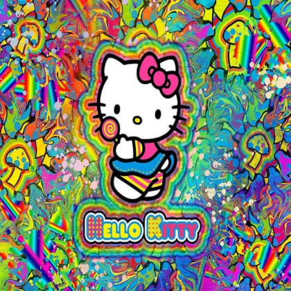 glitch hello kitty 2 Roblox decal