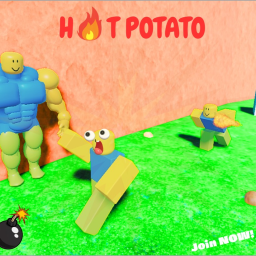 Hot Potato Duels 🔥  [Better controls+Jump pads!]