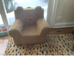 Teddy bear chair