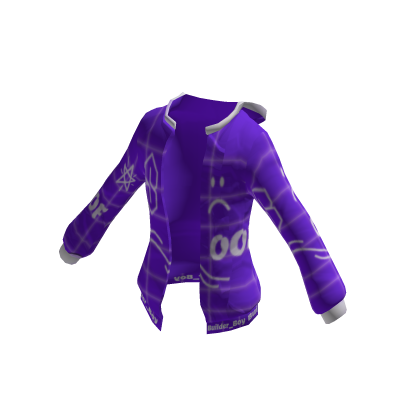 Purple Doodle Jacket :(