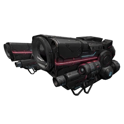 Black Future Shoulder Canon | Roblox Item - Rolimon's