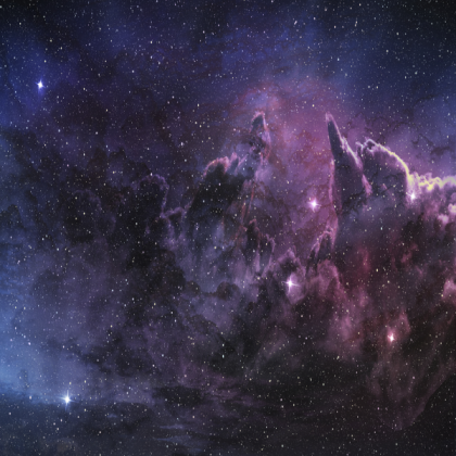 Purple Nebula Roblox decal