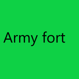 Training fort