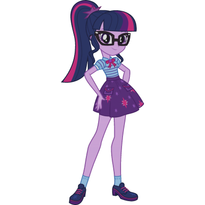 Twilight Sparkle Equestria Girls MLP Cutout