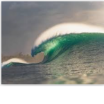 wave surfers