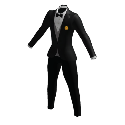 🦊 Nick Wilde's Black Tuxedo Suit Zootopia Fox