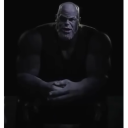 Thanos talking