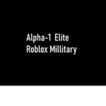 Alpha-I Elite Roblox Military Team