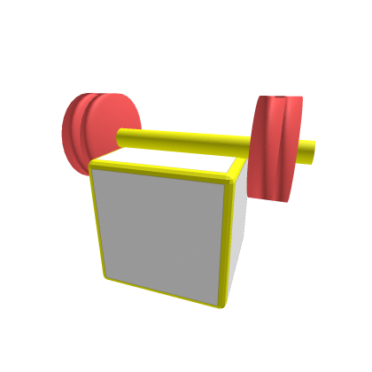 Y lifting a dumbell